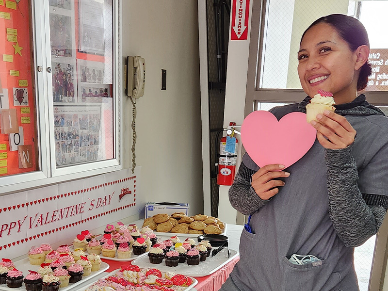 Employees Enjoy Valentine’s Day Celebration