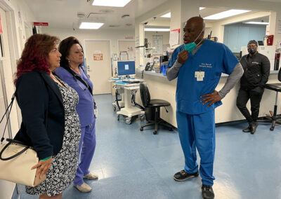 Congressional Visits Continue at LA Hospitals