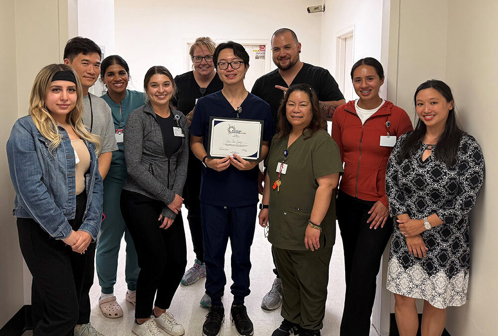 Jung Named Coast Plaza’s Exemplary Employee