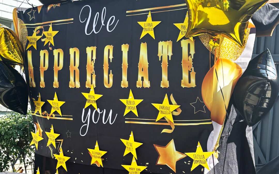 Stars are Recognized for Service Anniversaries