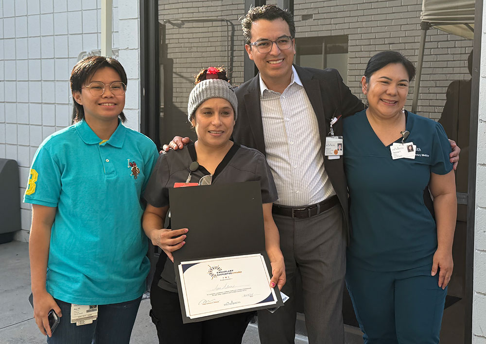 Ana Alva has been selected as our Exemplary Employee for the month of October.