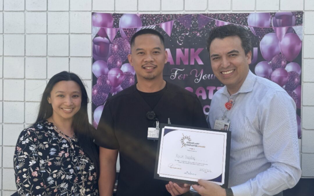 Ryan Dagdag Named Exemplary Employee