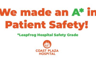 Coast Makes an “A” Grade in Patient Safety