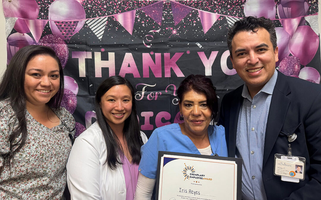 Iris Reyes Named Exemplary Employee
